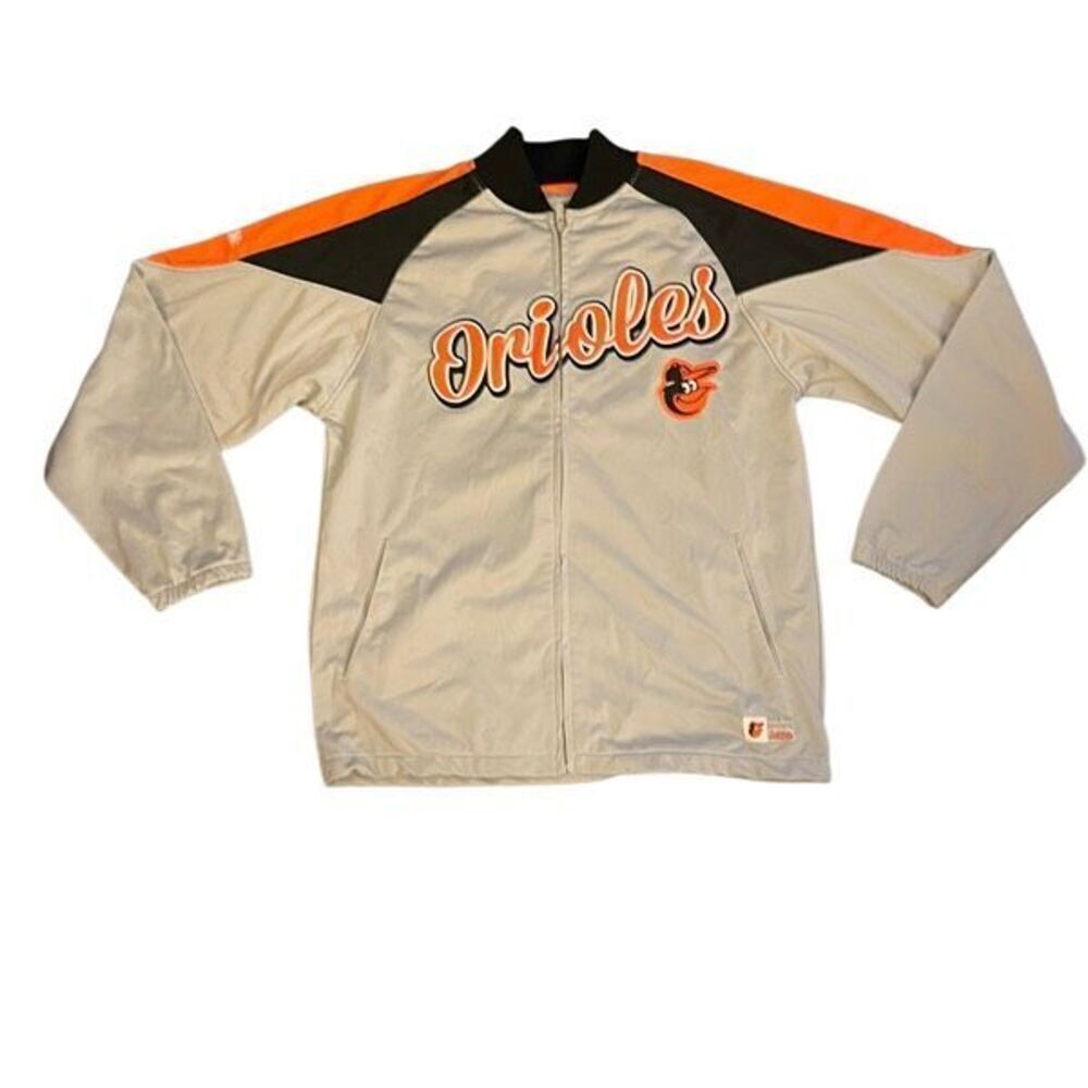 Stitches “ Orioles” Full Zip Track Jacket